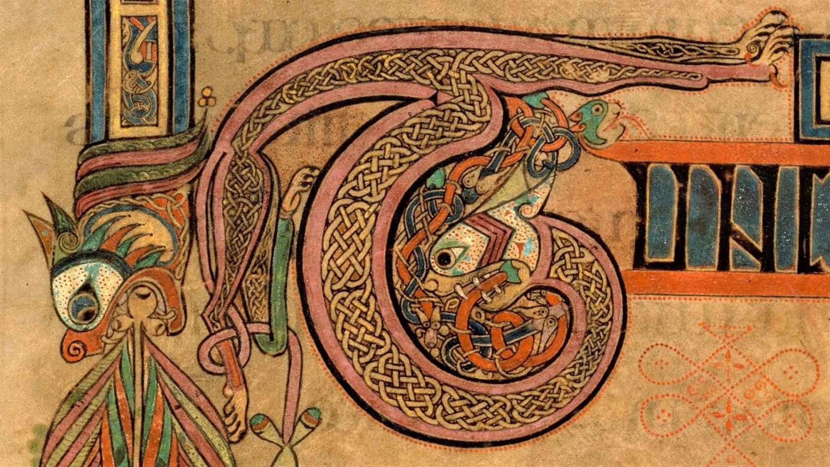 Animal symbolism in The Book of Kells: twitter